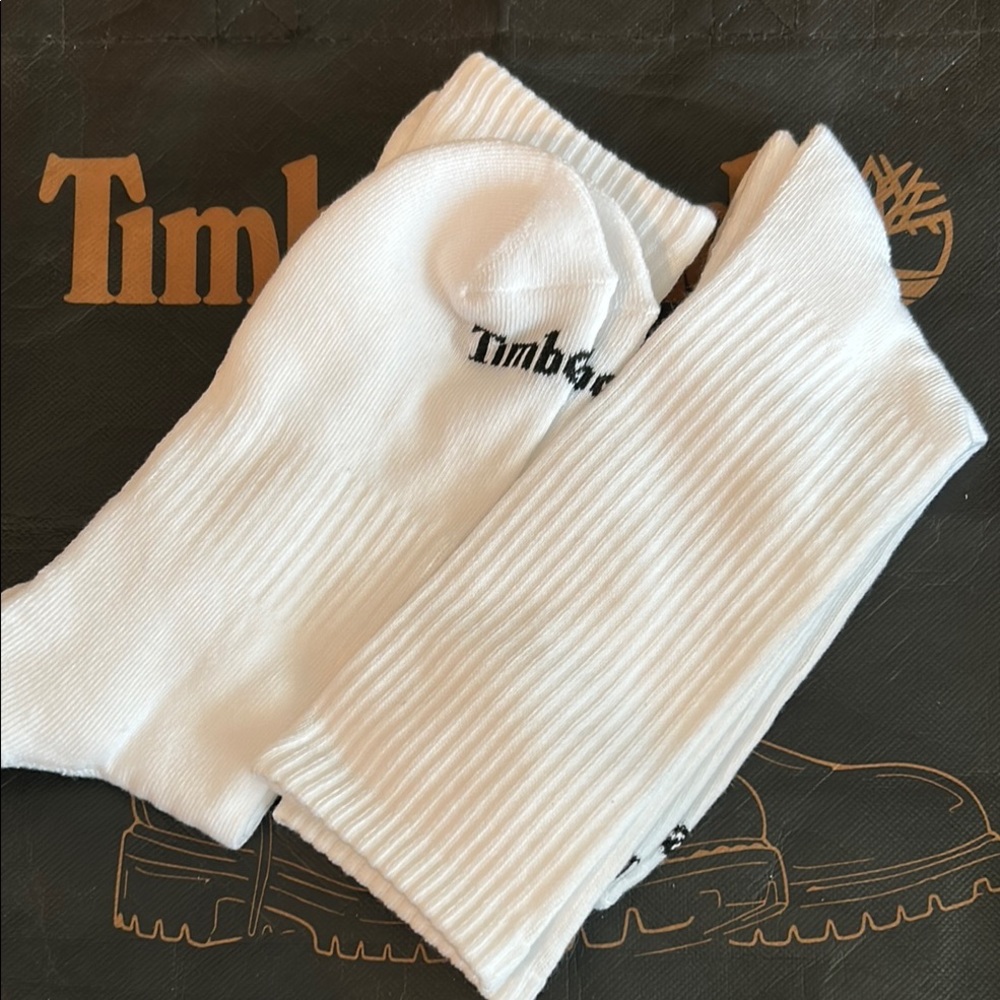 Timberland White Socks